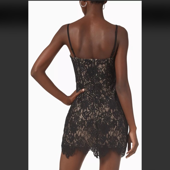 Lace Bustier Dress - Picture 2 of 7